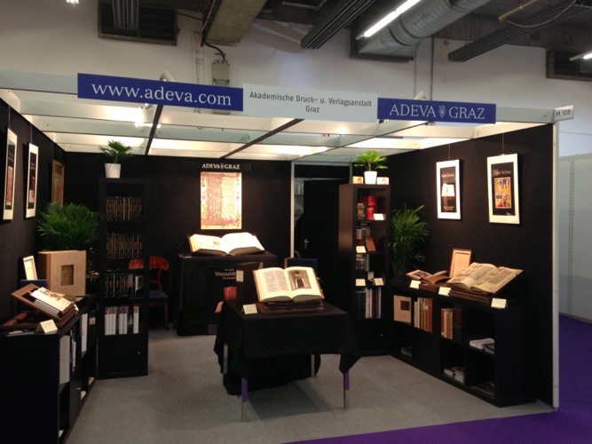 ADEVA booth at the Frankfurt Book Fair 2013