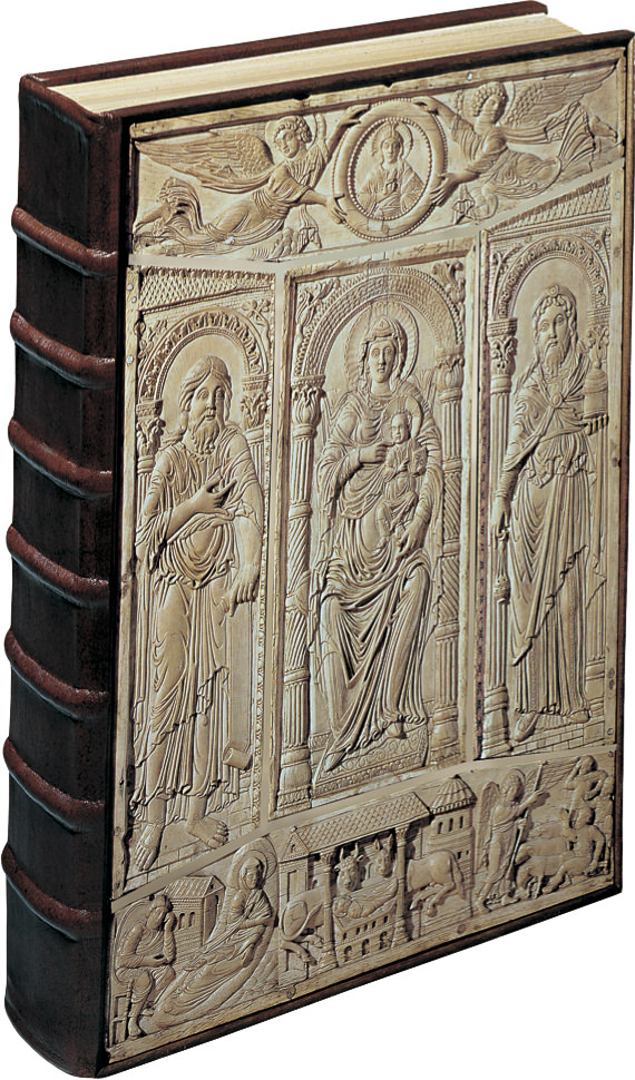Front cover of the Lorsch Gospels