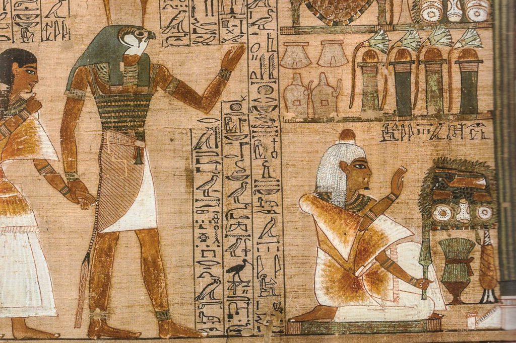 Representation of Ra in the Papyrus Ani