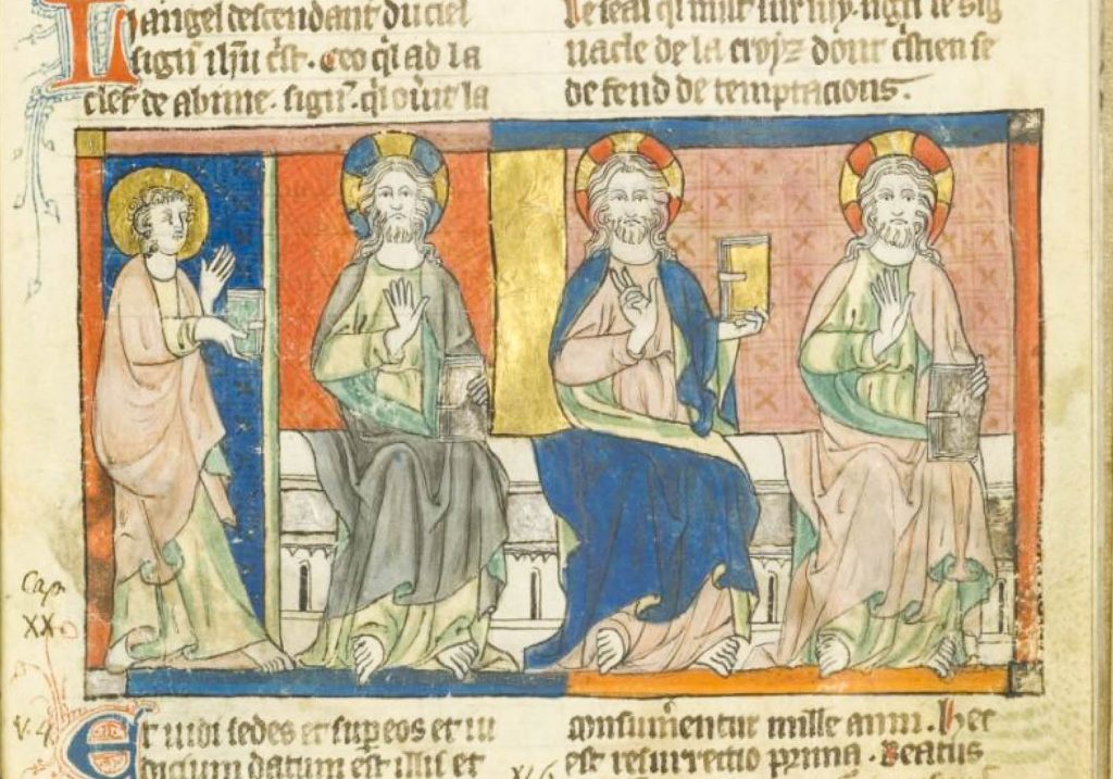 Large-format miniature of the Toulouse Apocalypse