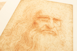 Self portrait of Leonardo da Vinci