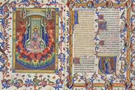 Detail of the Breviary of Martin of Aragon