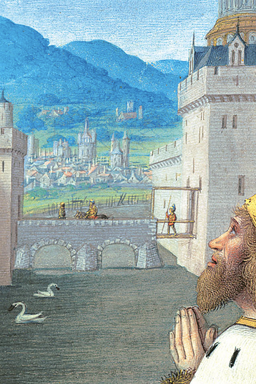 Detail of the Briçonnet Book of Hours (fol.70r.)