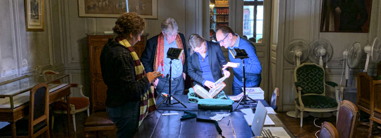 Colorproofing the Psalter of Blanche of Castile