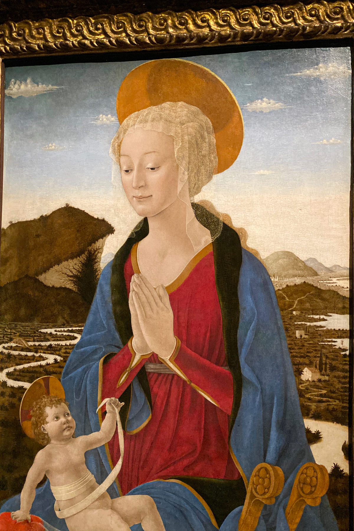 Leonardo da Vinci Exhibition in the Louvre Museum: Madonna and Child