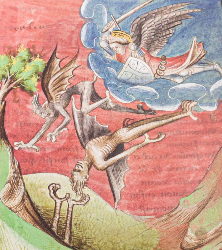 Detail of the Berry Apocalypse (fol. 37v.)