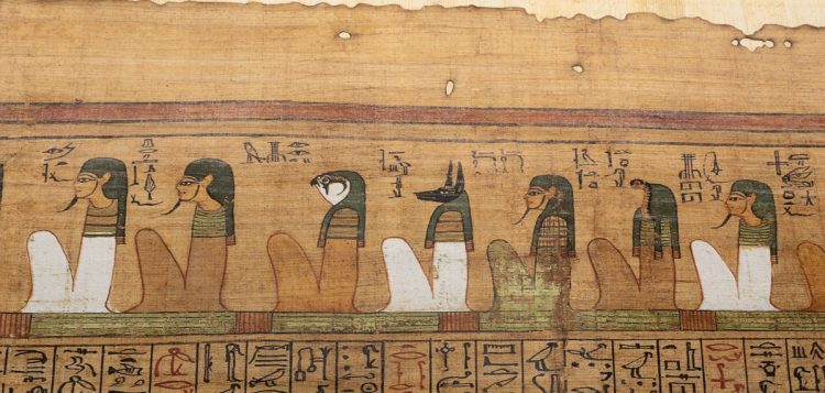 Detail of the Papyrus Ani facsimile