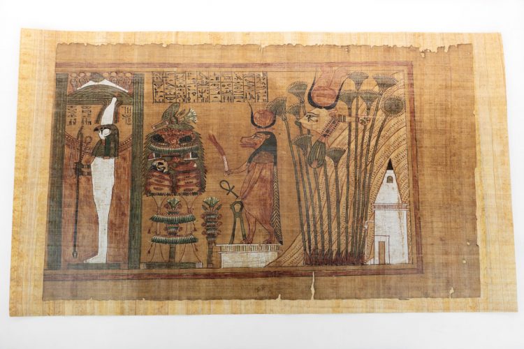 Detail of the Papyrus Ani facsimile