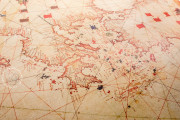 Sea Map of Iehuda Ben Zara, Vatican City, Biblioteca Apostolica Vaticana, Borg. VII − Photo 2