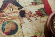 Sea Map of Iehuda Ben Zara, Vatican City, Biblioteca Apostolica Vaticana, Borg. VII − Photo 9
