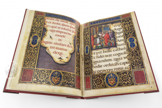 The Crowning Ceremonial of Emperor Charles V, Vatican City, Biblioteca Apostolica Vaticana, Borg. lat. 420 − Photo 1