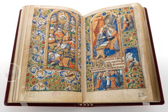 Officium Beatae Virginis, Cava de' Tirreni, Biblioteca Statale del Monumento Nazionale della Badia, Cod. Cavense 47 − Photo 1