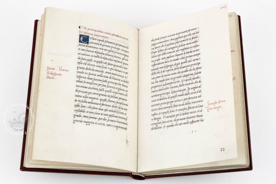 The Prince by Niccolò Machiavelli, Vatican City, Biblioteca Apostolica Vaticana, Barberiniano latino 5093 − Photo 1