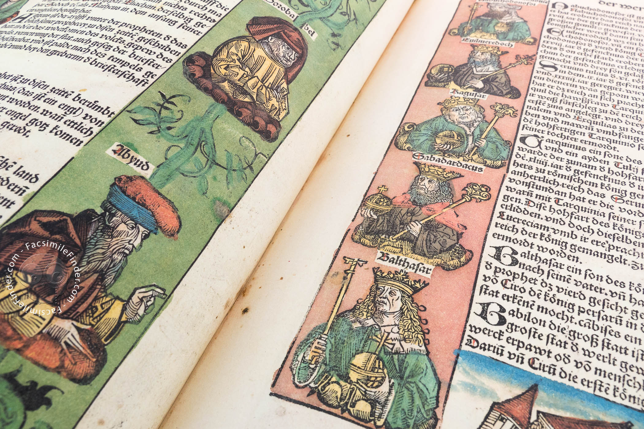 Weltchronik The chronicles of Nuremberg « Facsimile edition